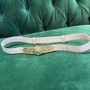 Judith Leiber snake belt